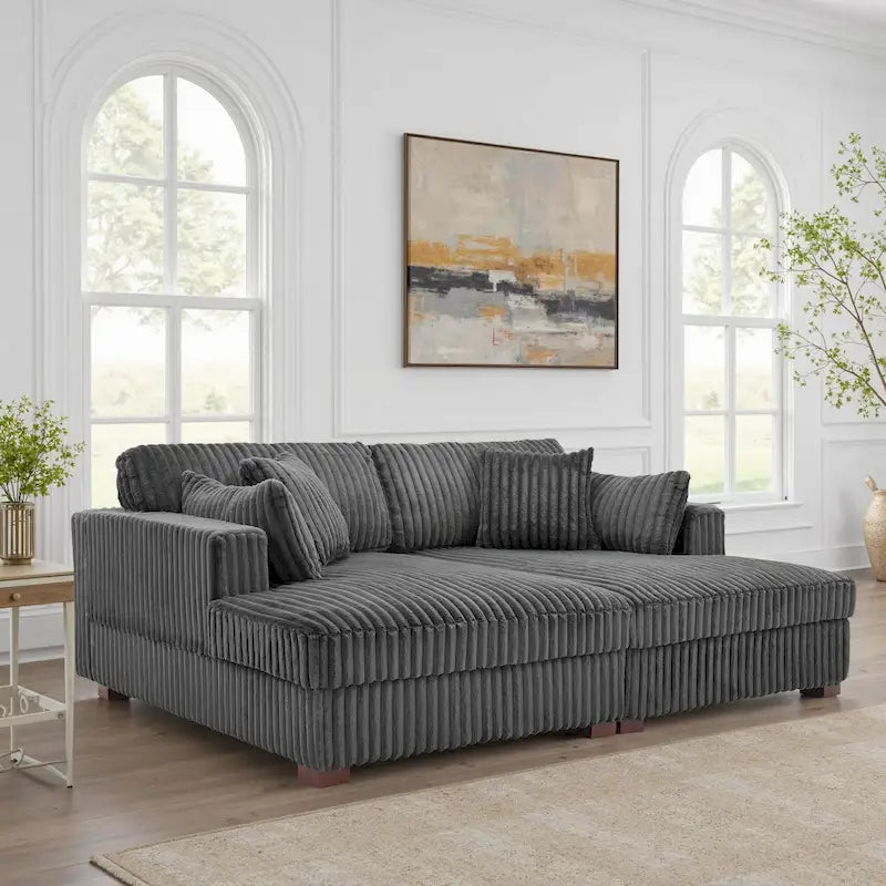 DREAMSIDEA Oversized Modular Sectional Sofa
