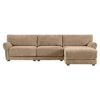 110 Modular Sectional Sofa, L-Shape Sofa with USB and Type-C Charger