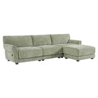 110 Modular Sectional Sofa, L-Shape Sofa with USB and Type-C Charger