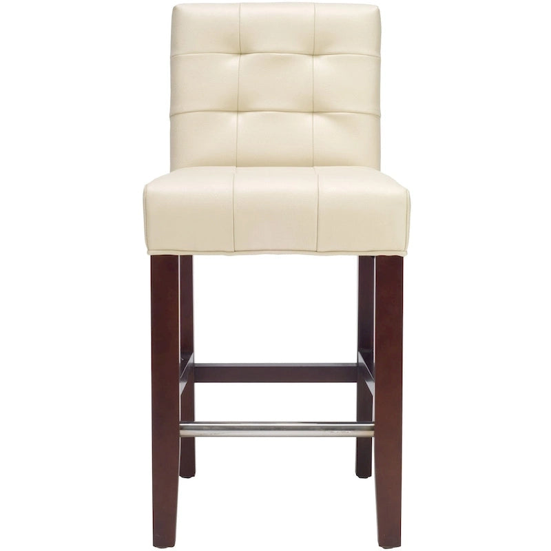 SAFAVIEH Lashunda 24-inch Counter Stool - 16.7 W x 20.1 L x 34.4 H - 17Wx20Dx34H