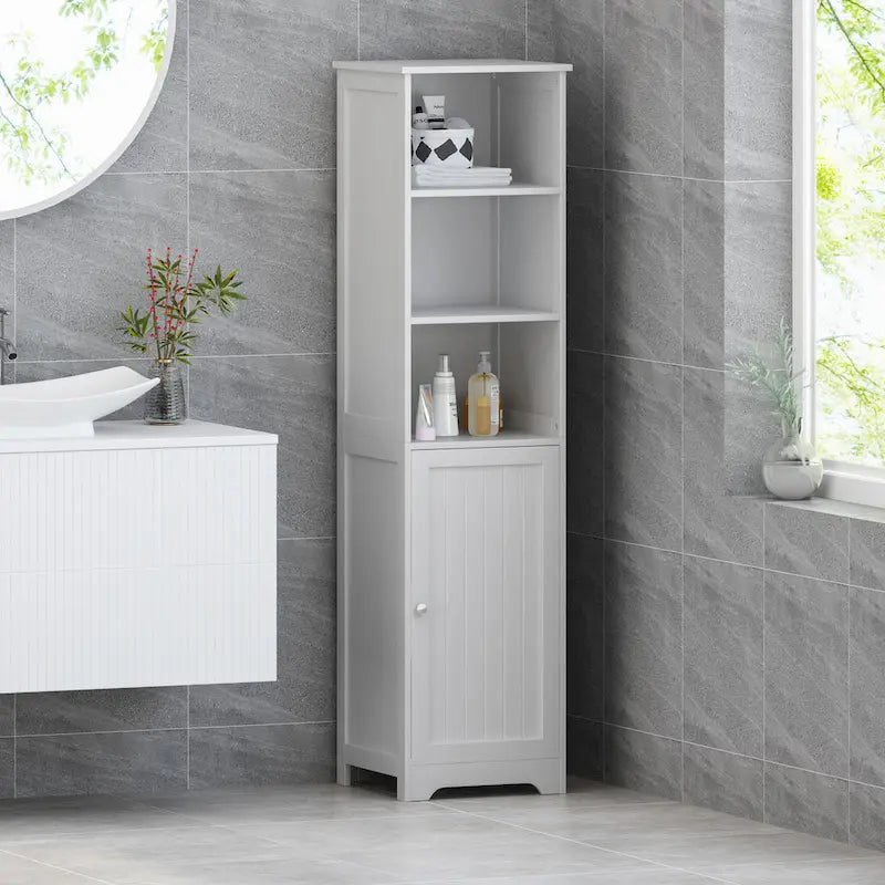 Heineberg Free-standing Bathroom Storage Cabinet by Christopher Knight Home