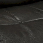 89 Wide Top Grain Leather Power Reclining Sofa Electric Recliner Sofa with Storage, USB Charge Port, Adjustable Headrest