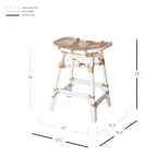 Damara Rattan Counter Stool