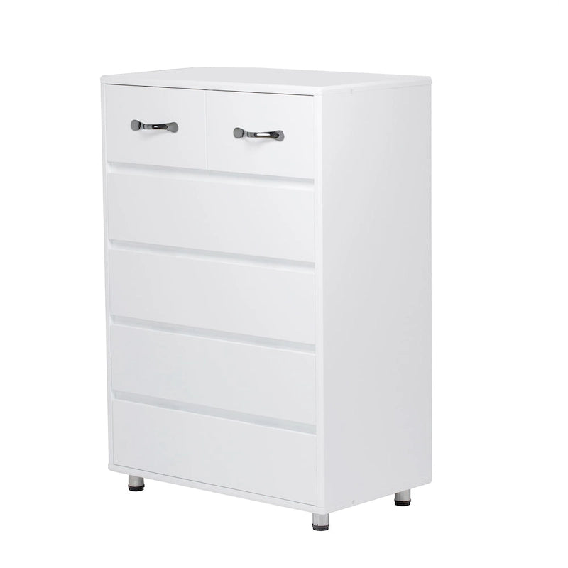 Large storage space dresser with 6 drawers for living room,bedroom