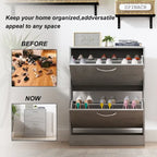 2-tier Shoe Storage for EntrywayCabinet for home