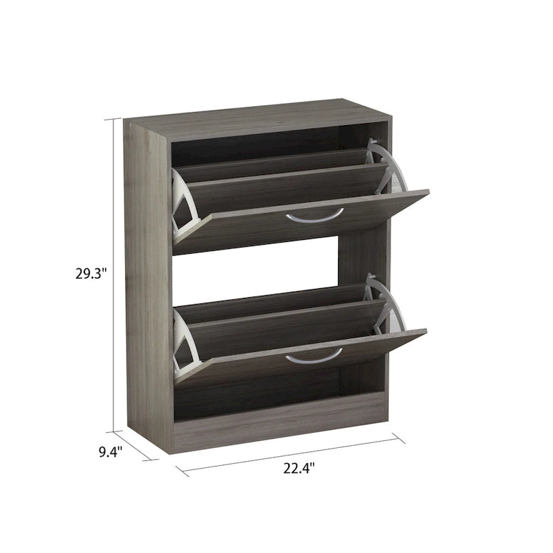 2-tier Shoe Storage for EntrywayCabinet for home