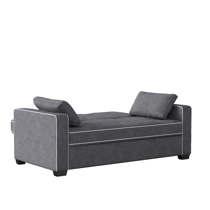 Serta Morrison Full Convertible Loveseat