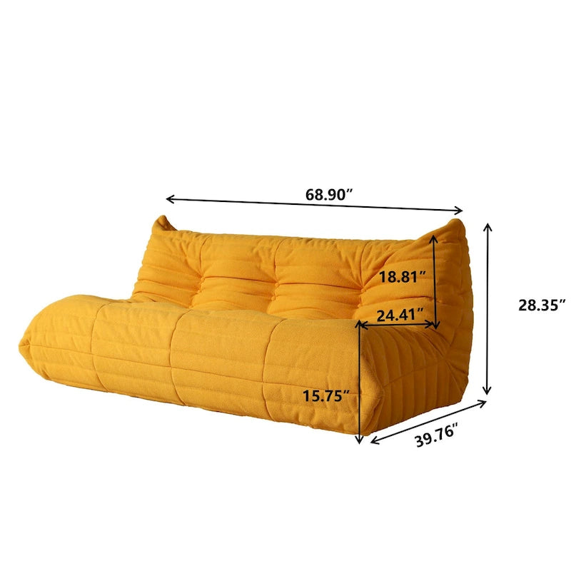 Floor Couch Soft Lazy Sofa Bean Bag Chair for Living Room