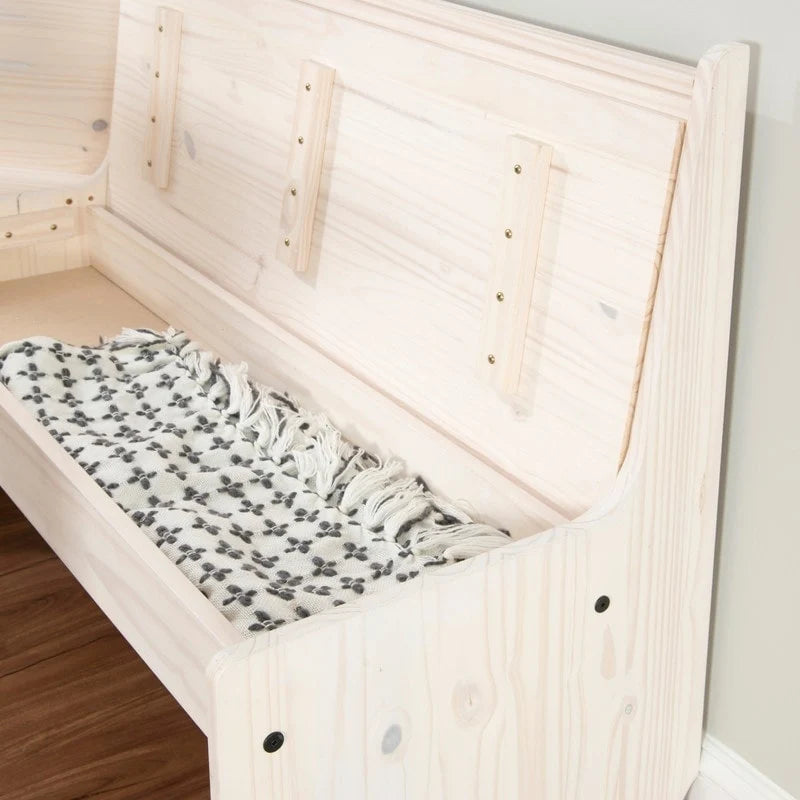 Wendell Solid Wood Corner Breakfast Nook Dining Set