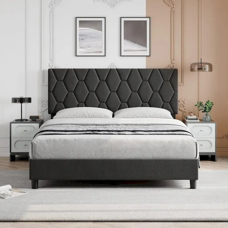 Bed Frame with Headboard