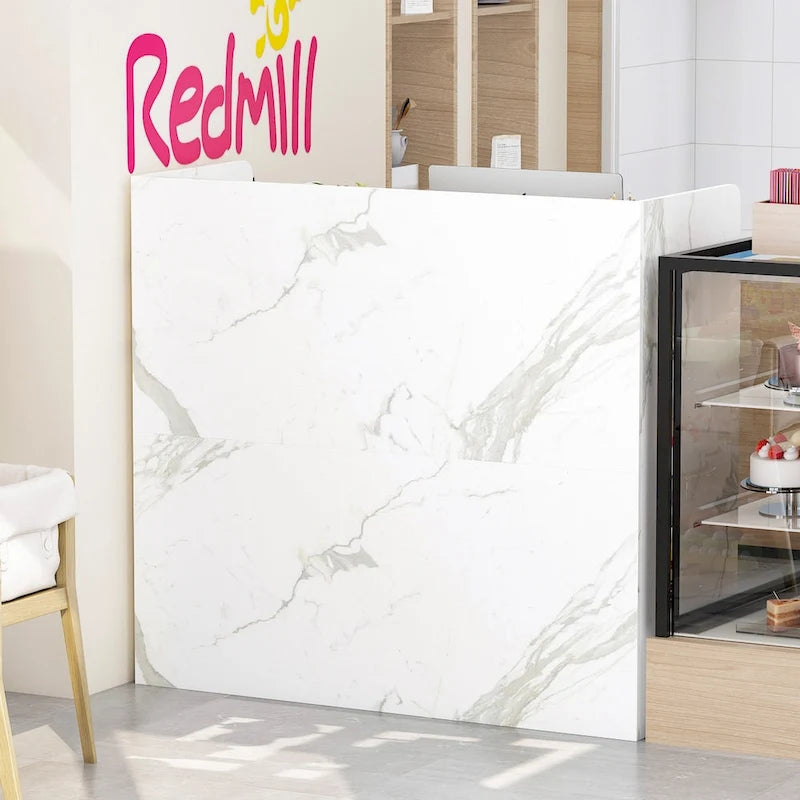 47.2 Reception Desk Counter Lockable Storage Reception Table Working