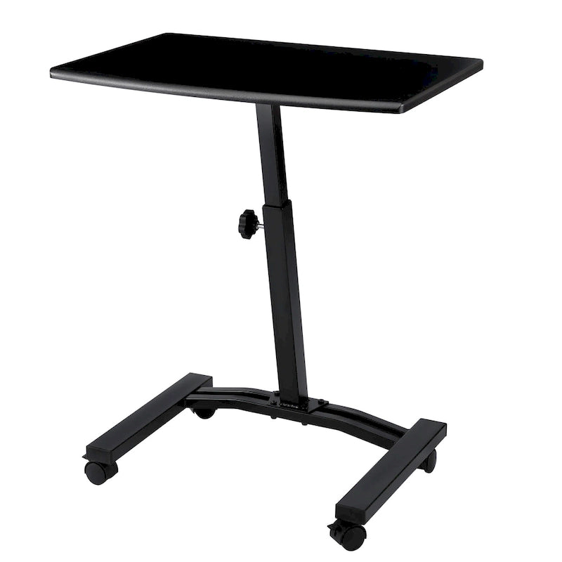 airLIFT Mobile Height Adjustable Solid-Top Laptop Desk Cart