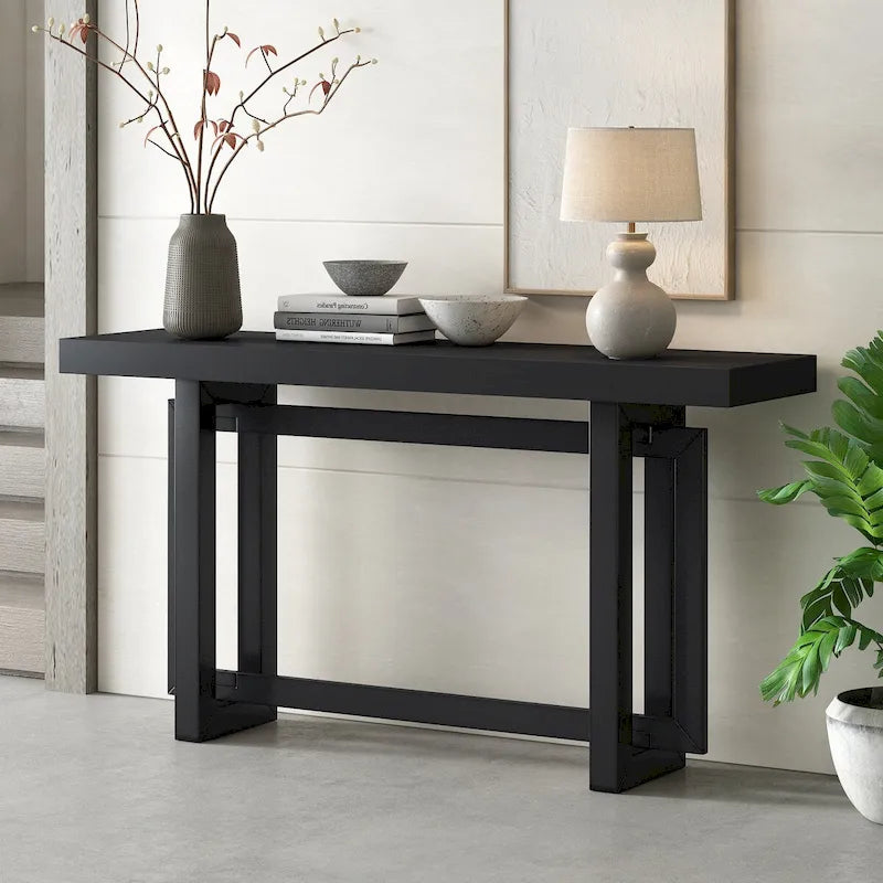 Contemporary Console Table Entryway Table for Living Room