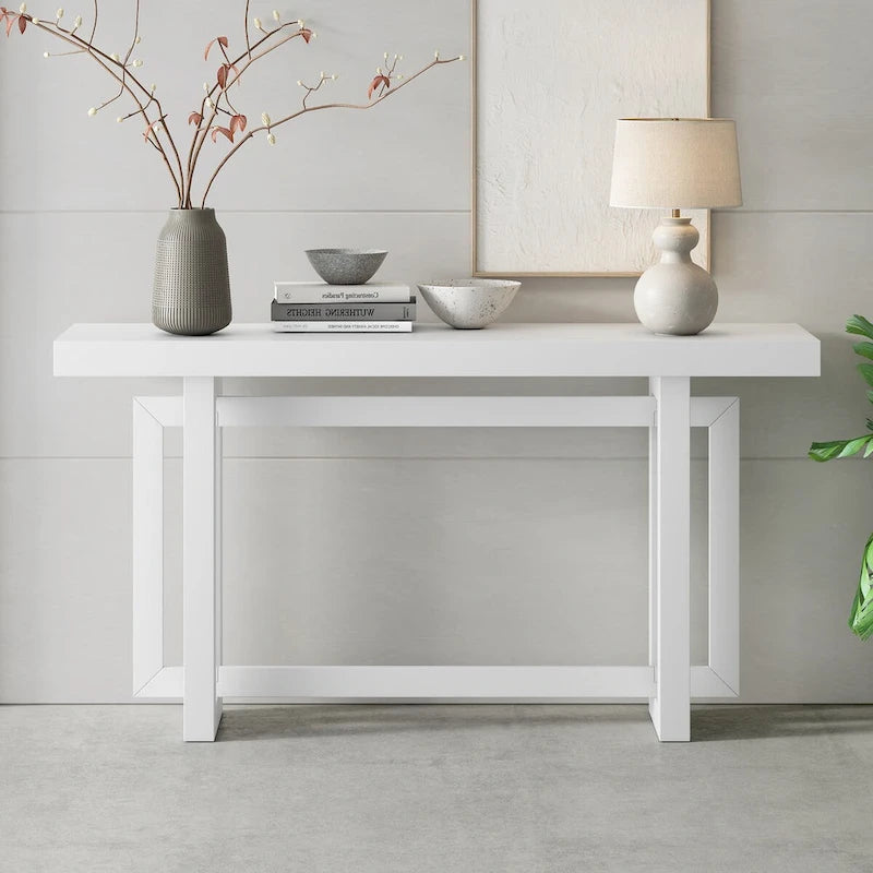 Contemporary Console Table Entryway Table for Living Room