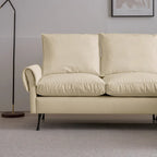 Modern L-Shaped Sofa Couch With Reversible Chaise Lounge