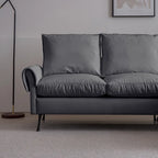 Modern L-Shaped Sofa Couch With Reversible Chaise Lounge